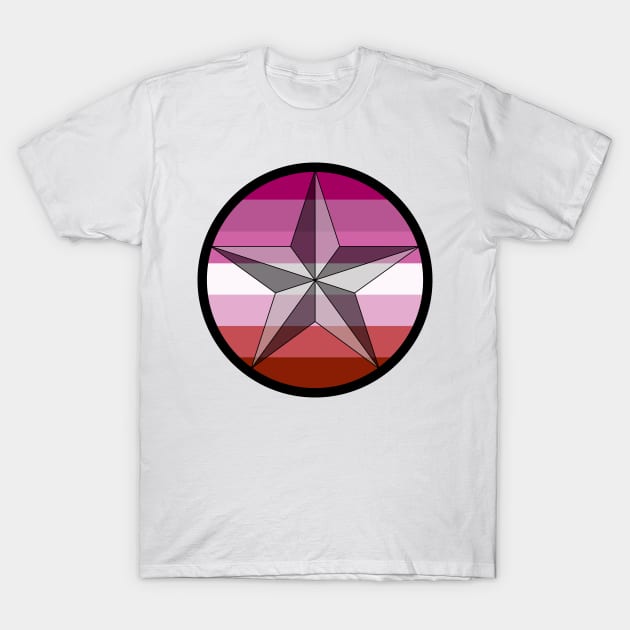 Lone Star Lesbian Pride! T-Shirt by somekindofguru